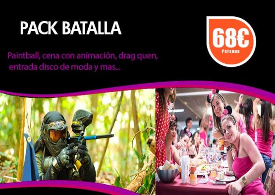 Pack paintball despedidas Vitoria