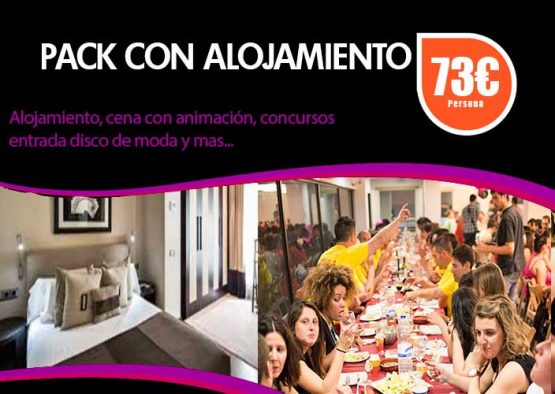 Pack alojamiento despedidas en Vitoria